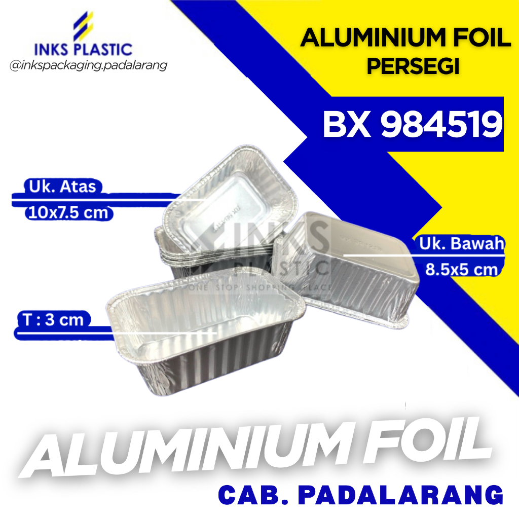 ALUMINIUM FOIL SQUARE P 150