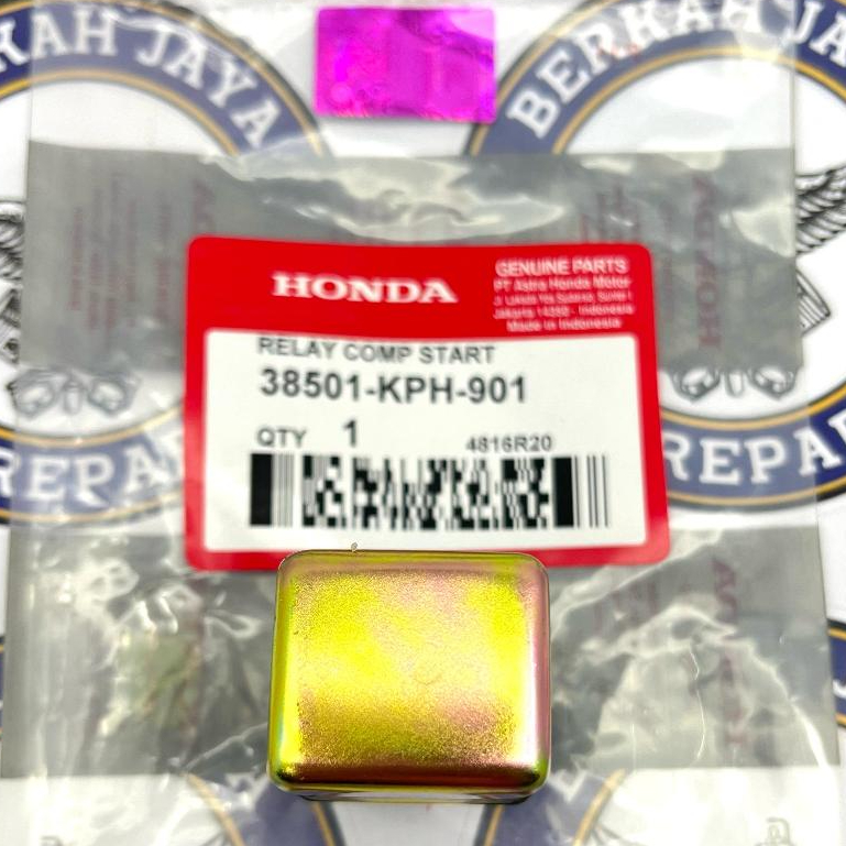38501-KPH-901 RELAY COMP START Bendik Switch Starter Kharisma, Beat FI, Vario 110, Supra X 125 Origi