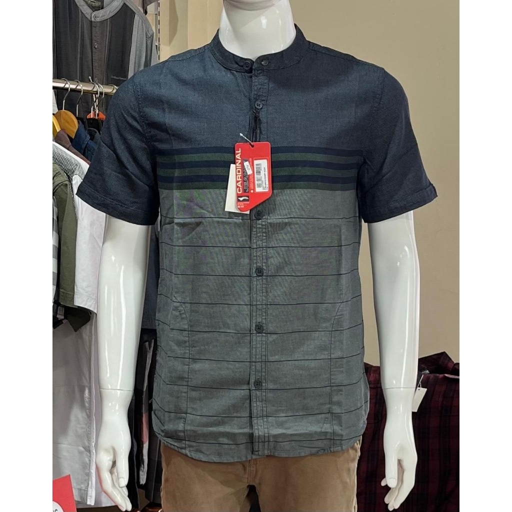 MOST KOKO MENS CARDINAL JEANS SHORT SLEEVE