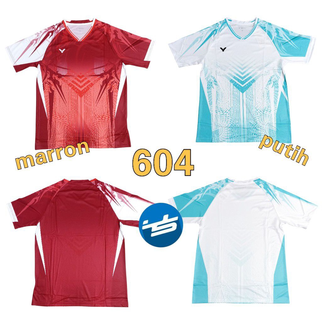 เสื้อยืด BADMINTON 604 TEAM INDONESIA JOJO