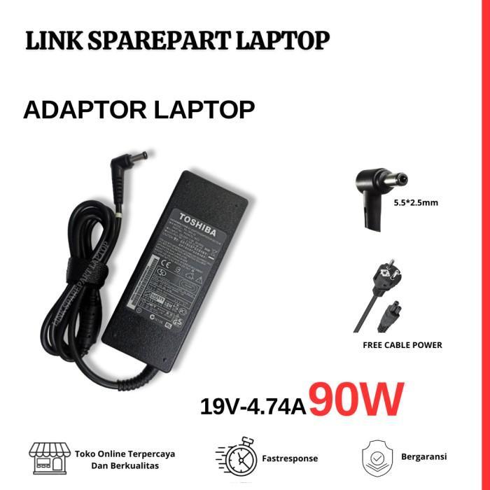 19V 4.74A 90W 5.5x2.5mm AC แล็ปท็อปอะแดปเตอร์ชาร์จ ASUS ACER Toshiba LITEON Delta Gateway Fujitsu Le
