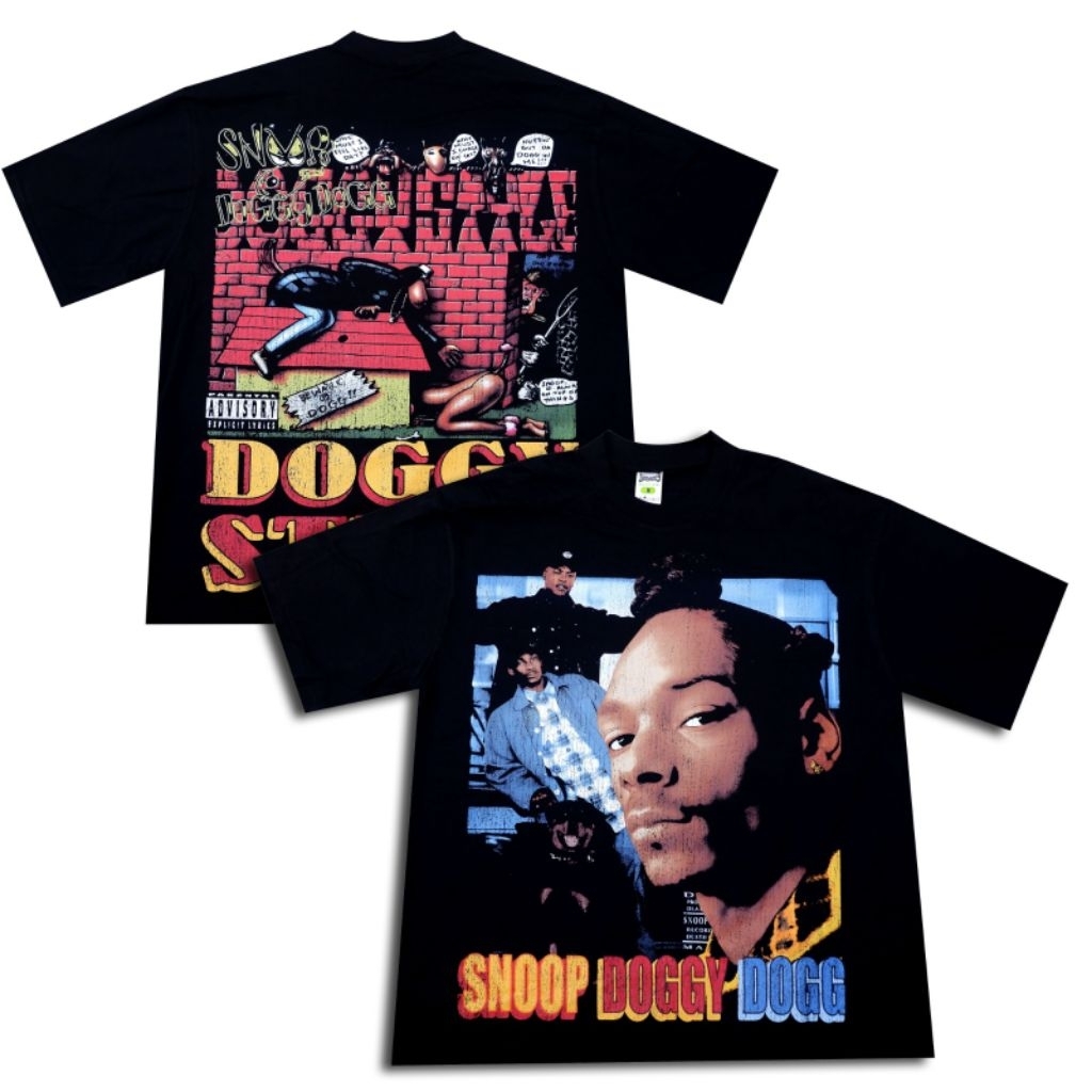 SNOPP DOGG DOGGGY DOGG RAPPER เสื้อยืด OVERSIZE RAPPER