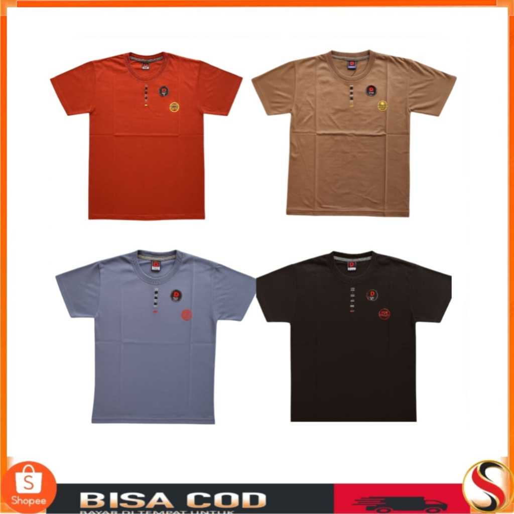 KATUN 4PCS Package of distro Adult T-shirts ผ้าฝ้ายนุ่ม DBEST Short Sleeve - Safanu