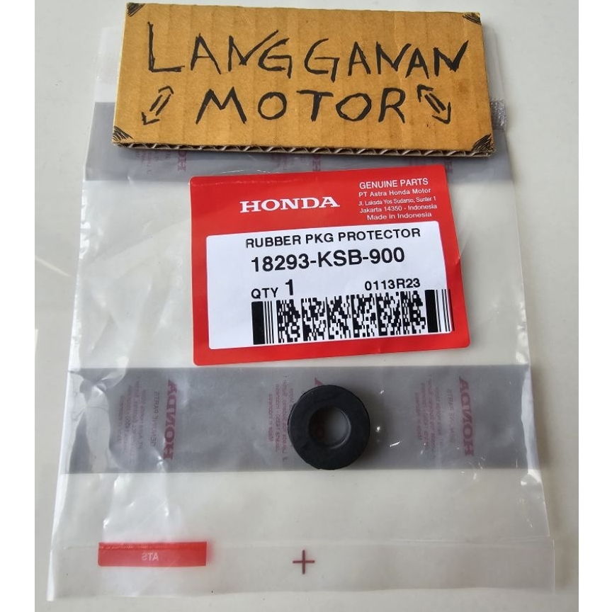 ฝาครอบยาง BOLT EXHAUST ฝาครอบ BEAT VARIO SCOOPY PCX ADV 18293KSB900