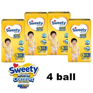 PAKET 4 BALL SWEETY BRONZE PANTS s38/M32/L28/Xl24/XXL24 HARGA GROSIR