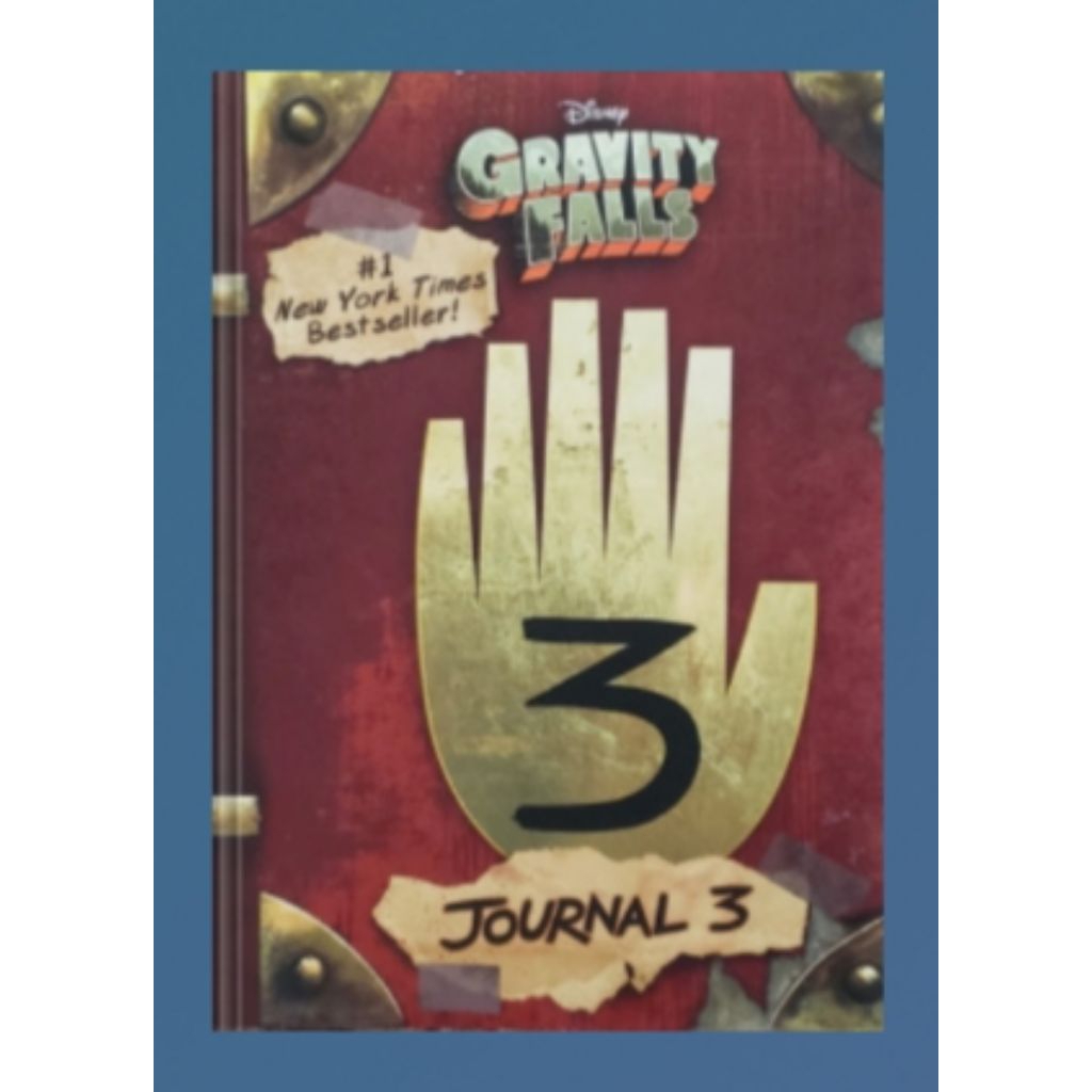 หนังสือทางกายภาพ Gravity Falls Journal 3