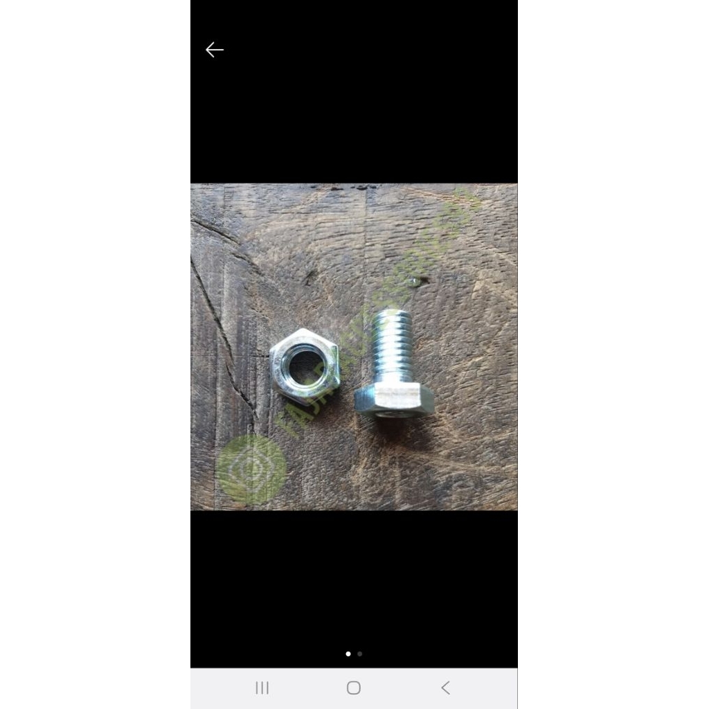 SIKU 8x15 Hole Angle Nut Bolt