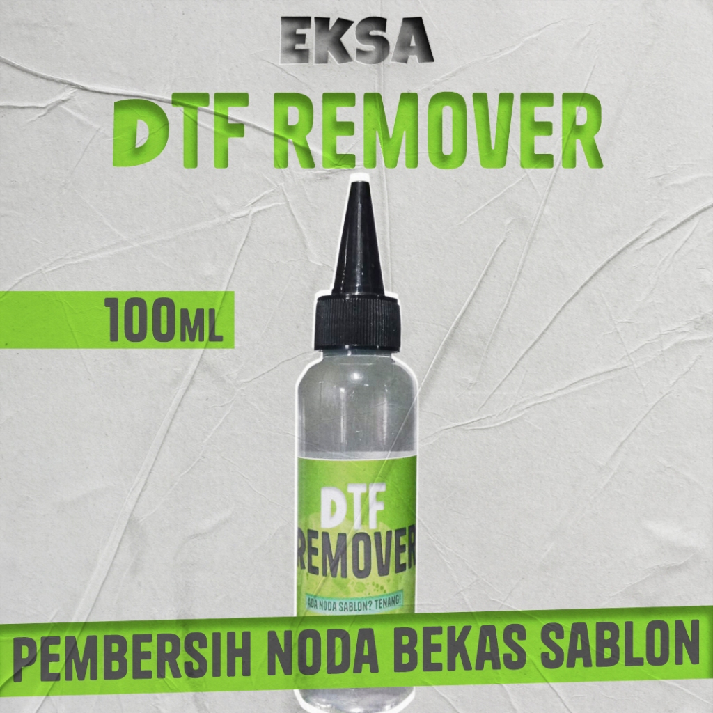 DTF Remover EKSA Screen Printing Stain Remover 100ml Screen Printing Dirt Remover