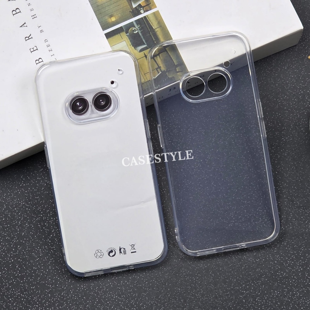 Nothing Phone Case 2A Nothing Phone 3A Nothing Phone 3A Pro Case Clear HD 2.0MM Clear Softcase Nothi
