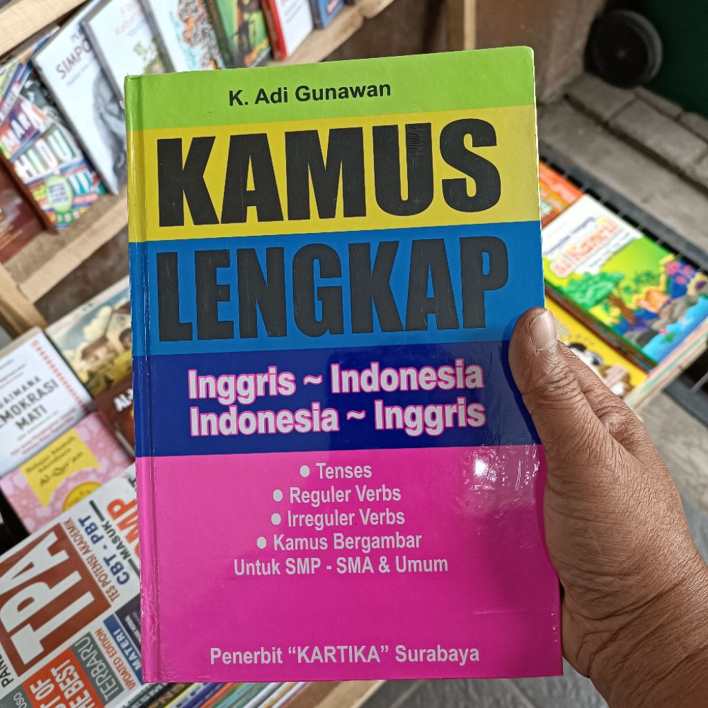 ENGLISH INDONESIAN INDONESIAN ENGLISH COMPLETE DICTIONARY SCHOOL, SMP, SCHOOL สูงและนักเรียน