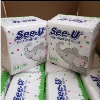 SEE U TISSUE / SEE-U TISSUE MULTIPURPOSE POP UP 2PLY