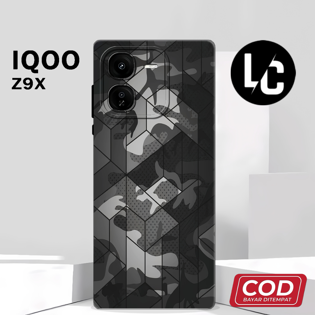 ( AQ 23 ) ยืดหยุ่นยาง Softcase สําหรับ vivo iQOO Z9x ซิลิโคน l Pro กล้อง l ล่าสุด casual l เคสสําหรั