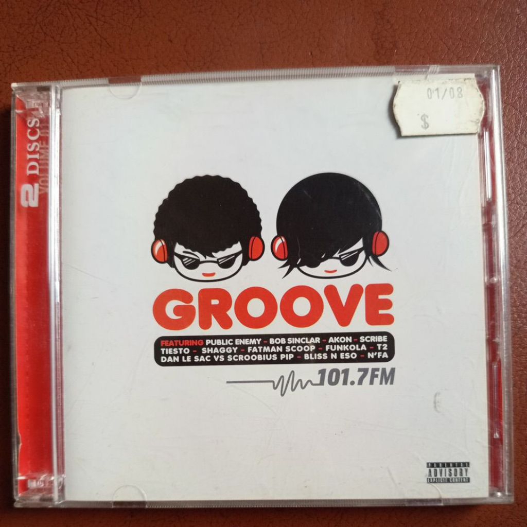 GROOVE 101.7 FM Music CD มี 2 ดิสก์