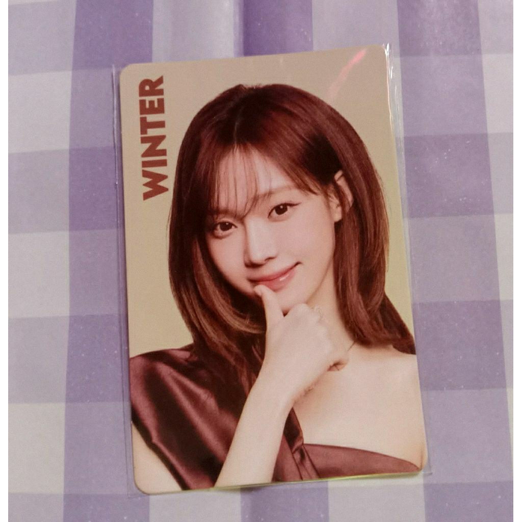 Photocard อย่างเป็นทางการ aespa x nabati