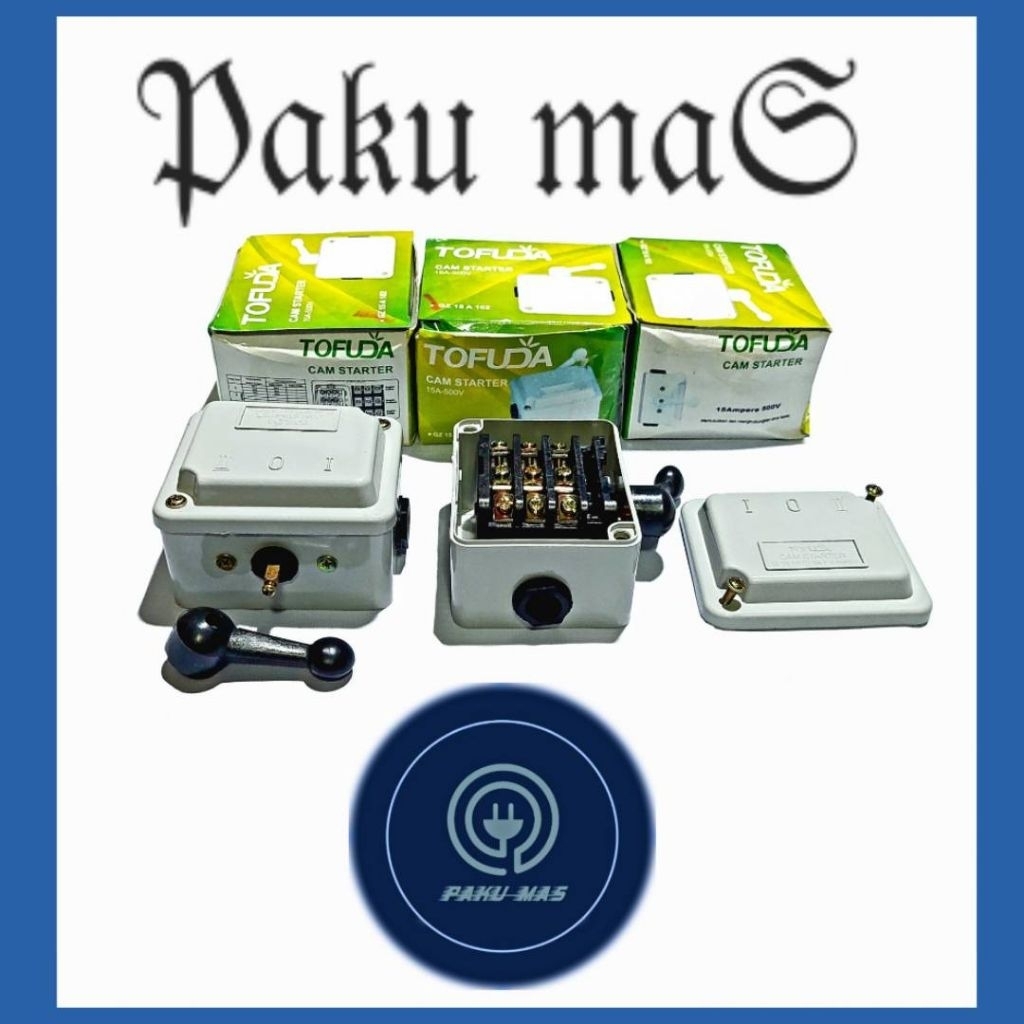 Cam starter tofuda I 0 II ด้ามจับไฟฟ้า 15 Ampere