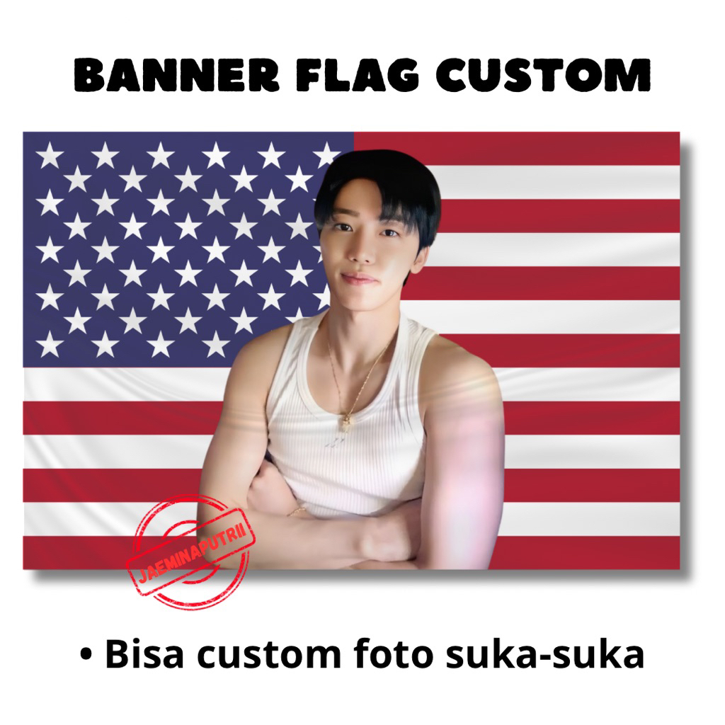 MINIMAL NCT DREAM KPOP FLAG สามารถปรับแต่งด้วยรูปถ่าย / ผ้า NCT BANNER (ไม่มีคําสั่ง MINIMUM)