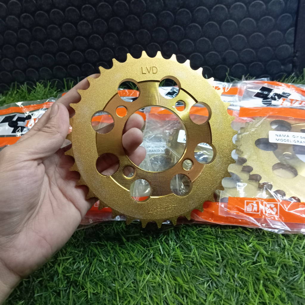 REAR GEAR/GEAR GRAND SUPRA OLD ASTREA PRIMA WIN GOLD 428 35/36/37/38/39/40T GOLD SERIES LVD