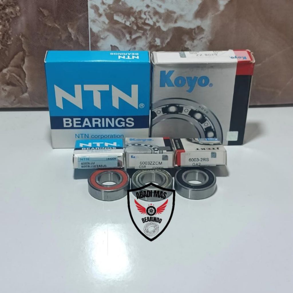 แบริ่ง 6003 LLU NT 6003 2RS KY 6003 ZZ KY
