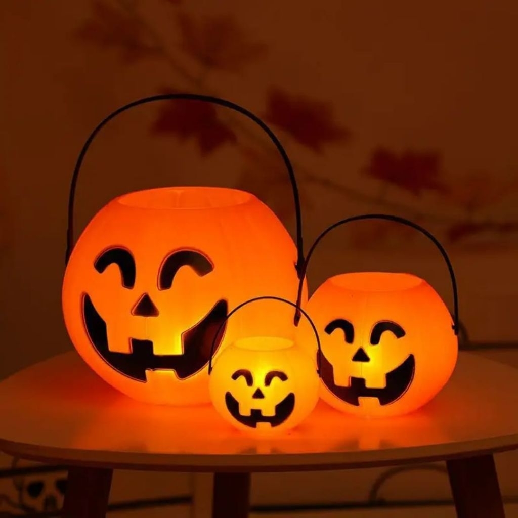 NEWEST HALLOWEEN DECORTATIONS BAG PUMPKIN BAG CANDY BASKET / HALLOWEEN SNACK