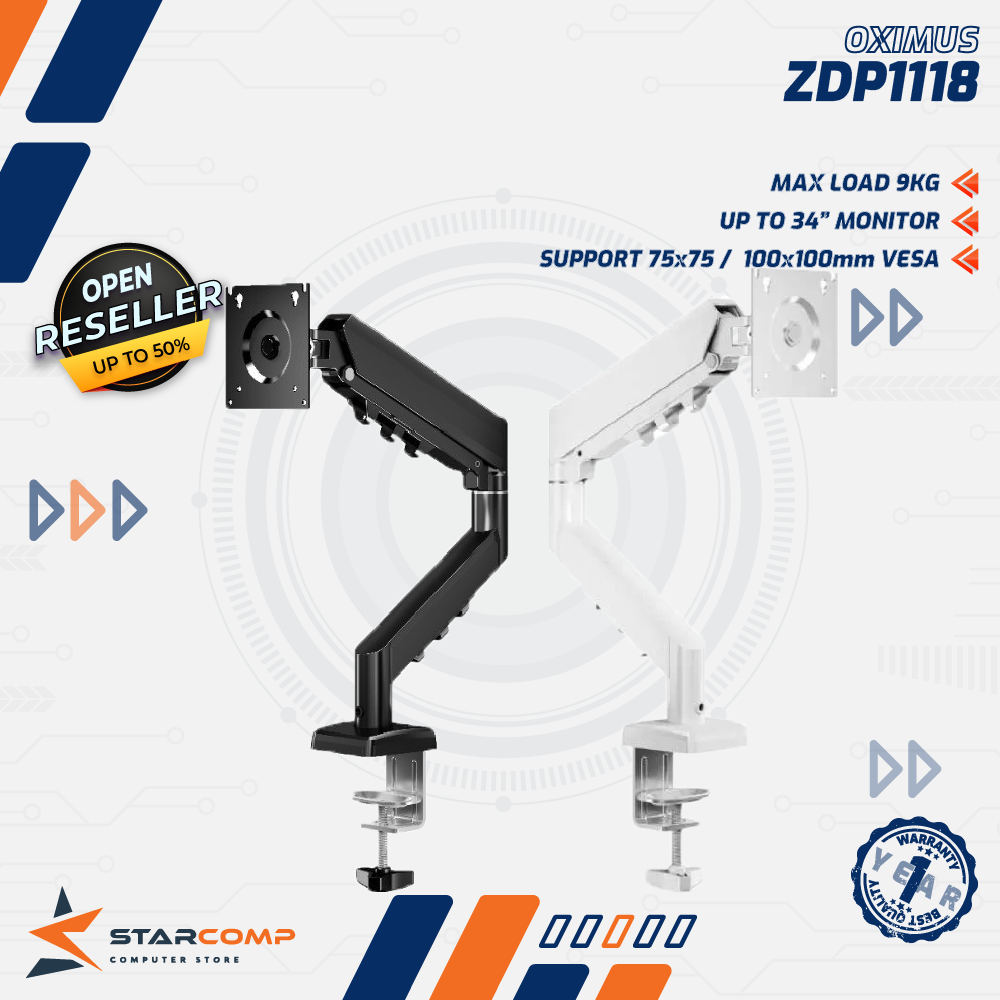 OXIMUS ZDP1118 1118 เอียงหมุน LED LCD แก๊สสปริง Monitor TV Bracket