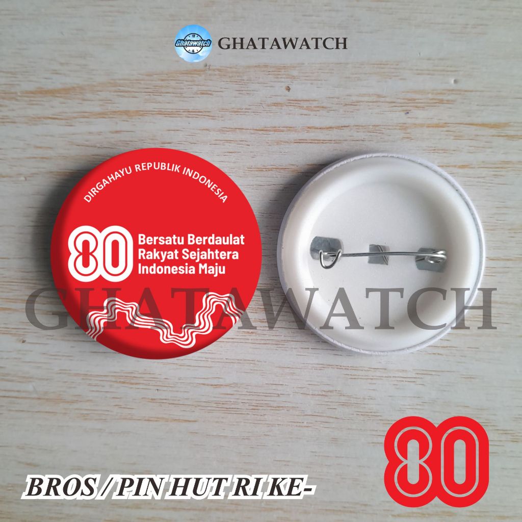 BROS I PIN HUT RI 80 DIAMETER 4,4 CM และ 5,6 CM I CAN ALSO REQUEST