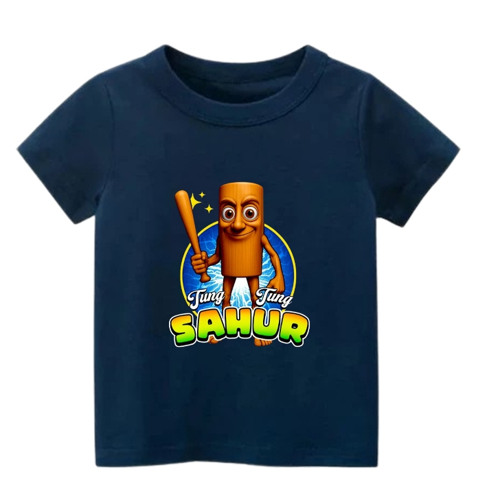 TUNG TUNG SAHUR MOON BOYS AND GIRLS - CHILDRENS TUNG TUNG SAHUR SHIRT - เสื้อ ANOMAL