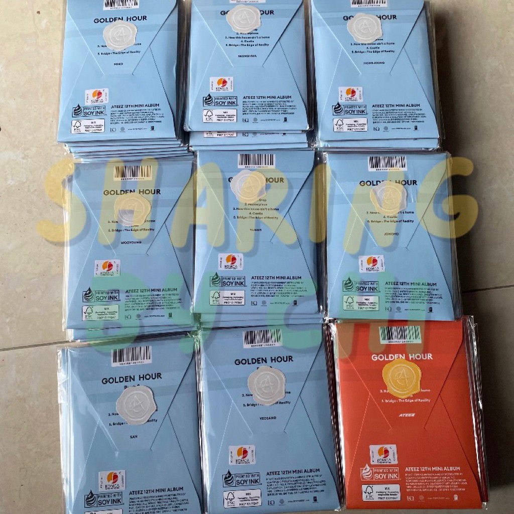 POCALBUM ATEEZ GOLDEN HOUR PART 3 SEALED UNDERPRICE
