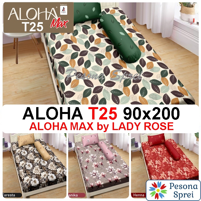 ALOHA BEDSHEET 90x200 / ALOHA MAX SINGLE BEDSHEET / PLAIN BEDSHEET 90x200 / ALOHA BEDSHEET MAX 90x20