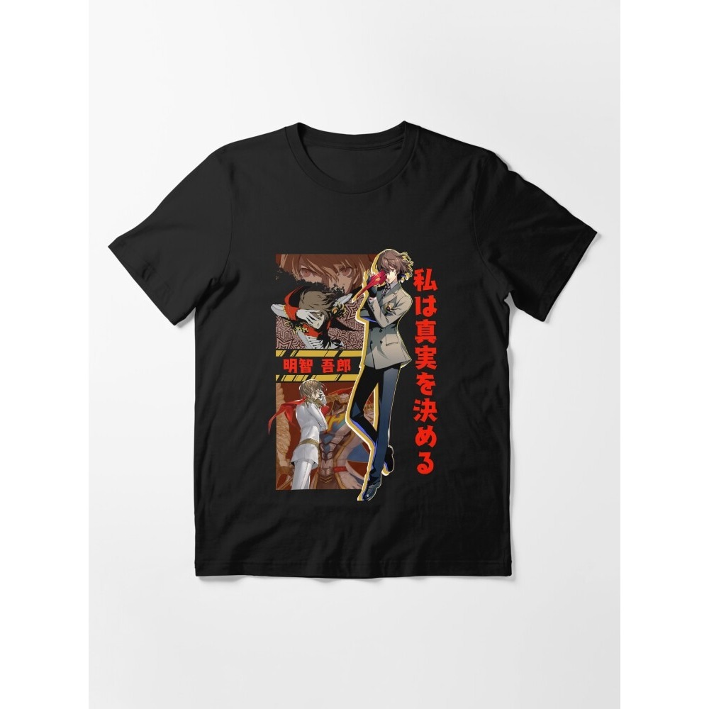เสื้อยืด Persona 5 Goro Akechi Graphic Essential