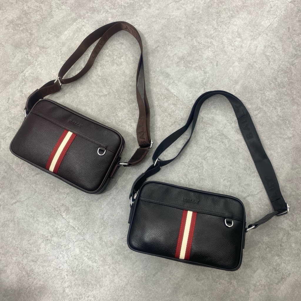 BALLY SLING BAG หนังแท้