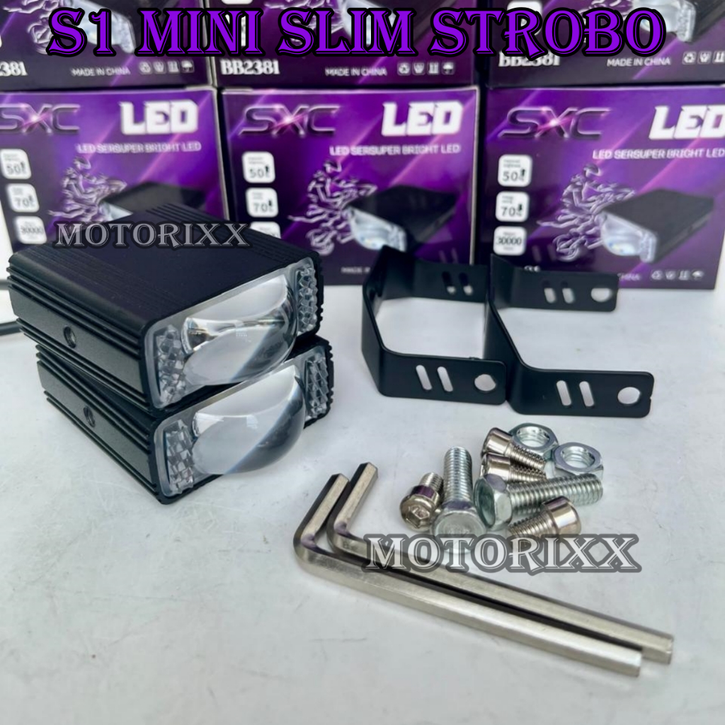 ต้นฉบับ S1 MINI LED LASER LIGHT S1 LASER LIGHT MOTORCYCLE SPOTLIGHT S1 MINI LASER LIGHT 15 WATT 2 สี