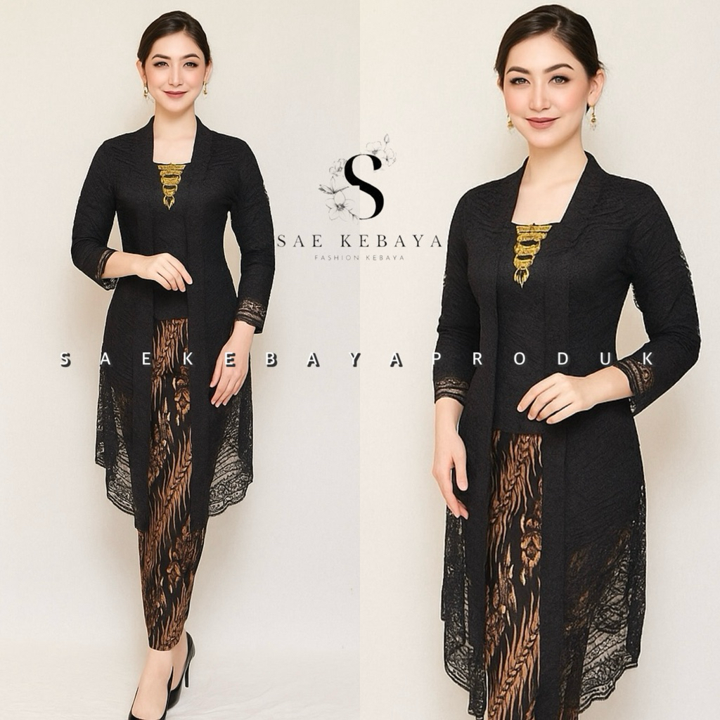 Modern Kubaru Tunic Kebaya - Kubaru Kebaya - Modern Graduation Kebaya - Modern Party Kebaya - หมั้น 