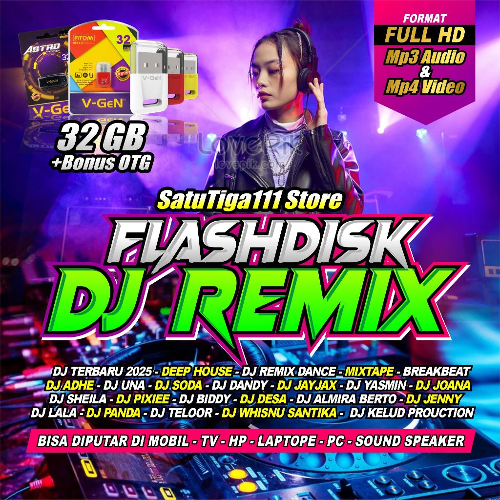 USB FL3SD1SK DJ R3MIX
