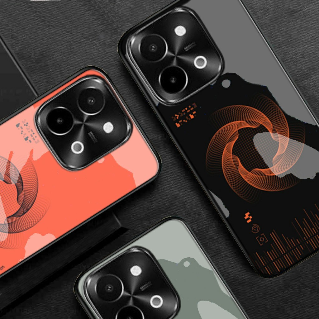 FIND CASE Motif Glass Softcase - VIVO Y28 4G - เคส VIVO Y28 4G ล่าสุด - เคส VIVO Y28 4G - เคสมือถือ 