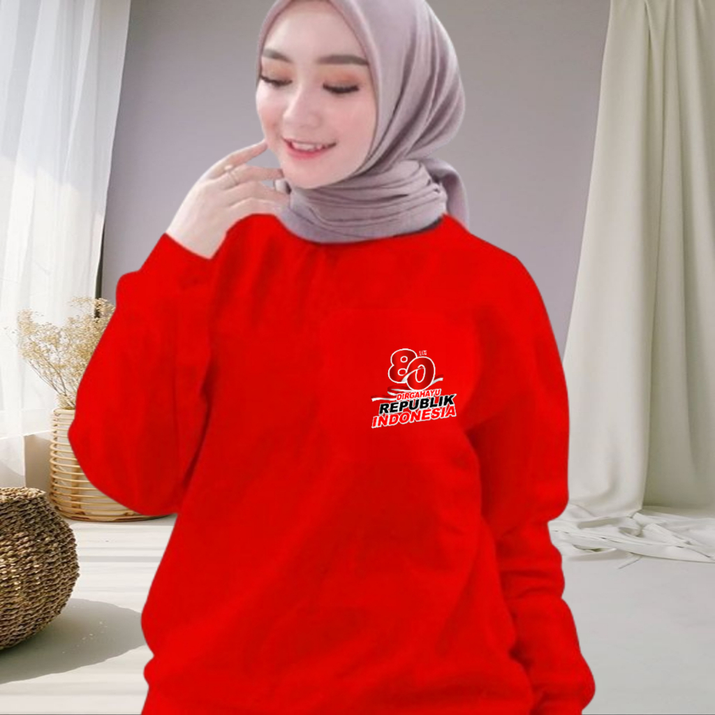 8.8 80th Anniversary Long Sleeve Top T-Shirt / August 17th Independence Day T-Shirt 80th