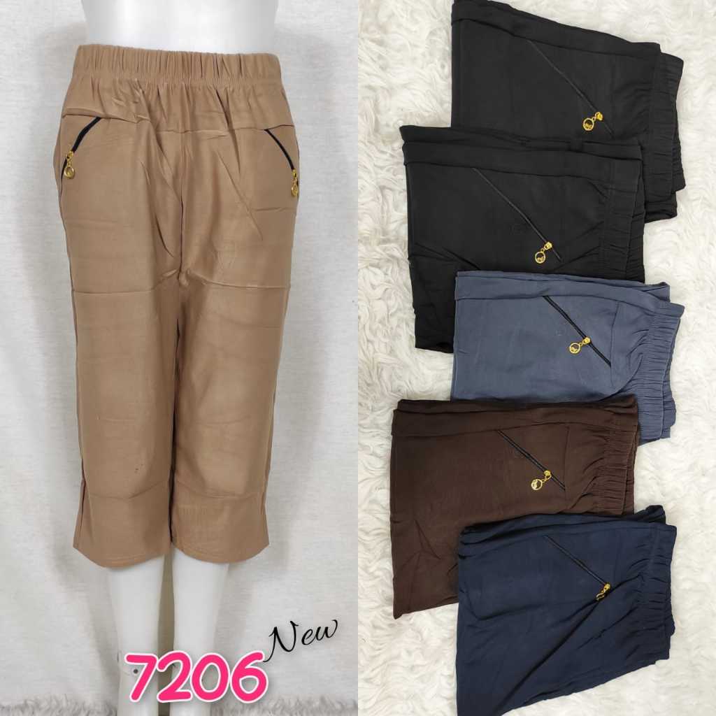 MISS APRIL PREMIUM JUMBO KOREAN PANTS 7/8 7206