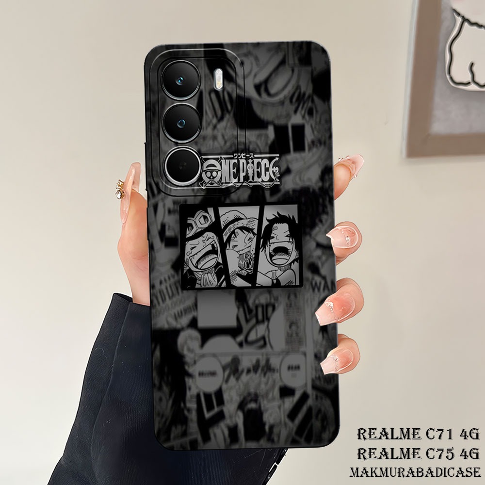 Softcase Realme C71 4G 2025 - C75 4G - C75X 4G - P3 lite 4G [MA36 0NE PIECE MOTIF] เคส Realme HP ล่า