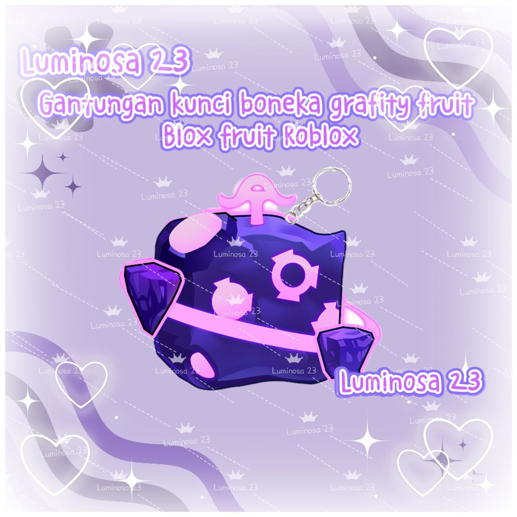 GANTUNGAN Grafity Fruit blox Fruit roblox KEYCHAIN DOLL KEYCHAIN