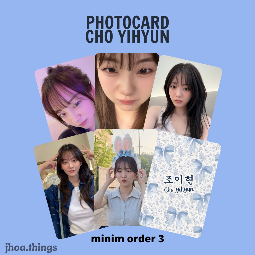 [UNOFFICIAL] PHOTOCARD CHO YIHYUN YI HYUN ACTOR KOREA DRAMA HEAD OVER HEELS AOUD HOSPITAL PLAY SCHOO