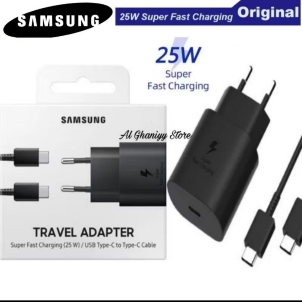 เครื่องชาร์จ SAMSUNG M14 5G M15 5G M55 5G ของแท้ 100% 25 วัตต์ Super Fast Charging C ถึง C