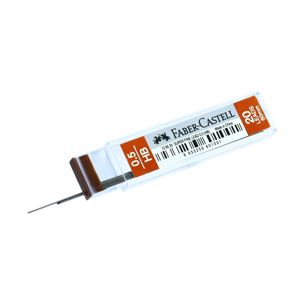 Faber Castell 2B HB PENCIL CONTENTTS 0.5MM 0.7MM