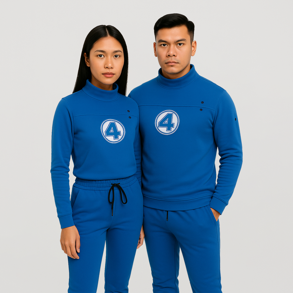 แรงบันดาลใจ Crewneck โดย fantastic 4 : four first step (reed richard ver.)