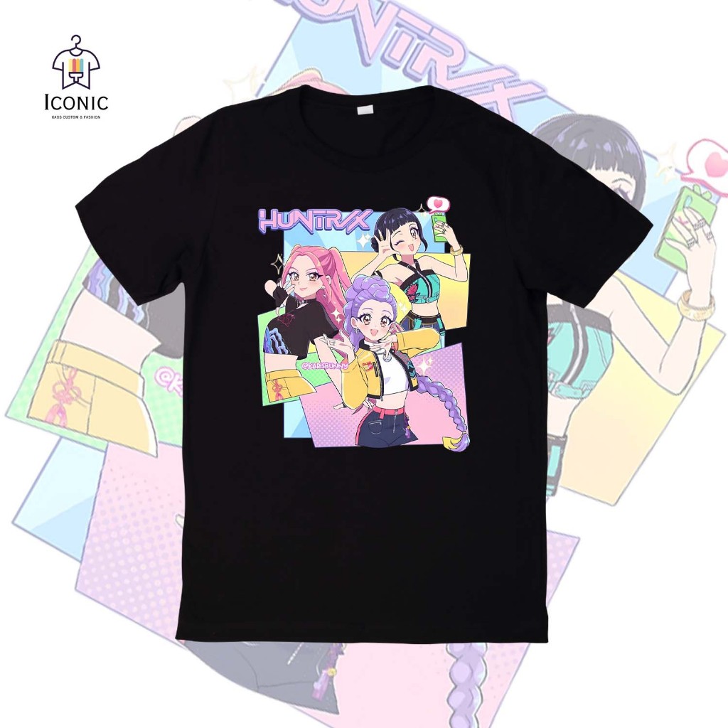 เสื้อยืด K-POP DEMON HUNTER HUNTRIX