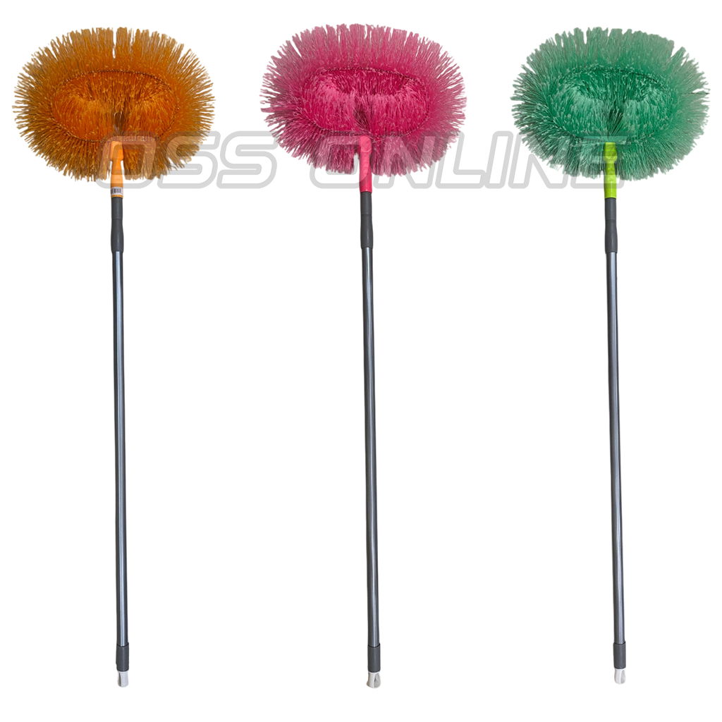 MASPION OVAL CEILING BROOM SET LONG BROOM SET CEILING BROOM