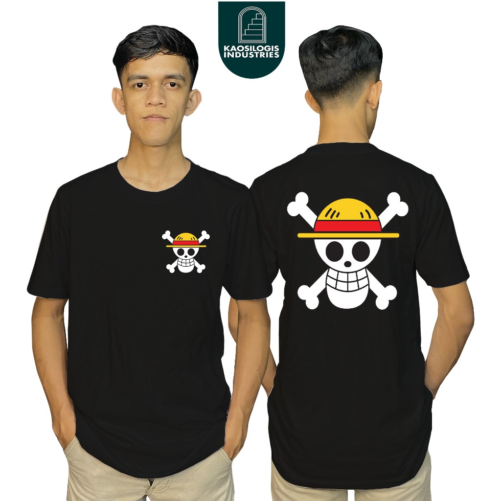 Mugiwara Logo Luffy One Piece T-Shirt Viral T-Shirt 2025 - Kaosilogis