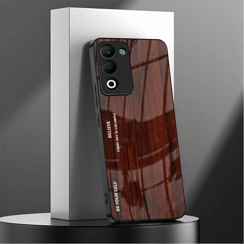 (J84) ใหม่ล่าสุด Glass Softcase สําหรับ OPPO A5 2025 - ใหม่ล่าสุด Glass Softcase ใหม่ล่าสุด Softcase