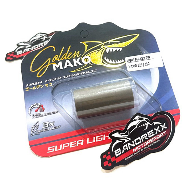 Bushing Pulley-Light Pulley Pin Golden Mako Original สําหรับ Vario 150-Vario 125