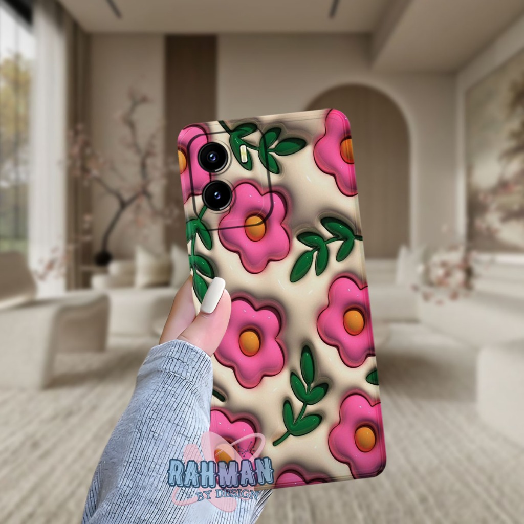 เคส HP Vivo Y15s - Vivo Y01 - Vivo Y01A - เคสแฟชั่น Softcase Macaron ปกป้องกล้องปลอกโทรศัพท์มือถือตั