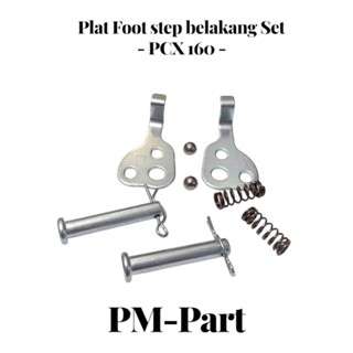 แผ่นขั้นบันไดเท้าพักเท้า K1Z PCX 160 ด้านหลังขวาและซ้าย