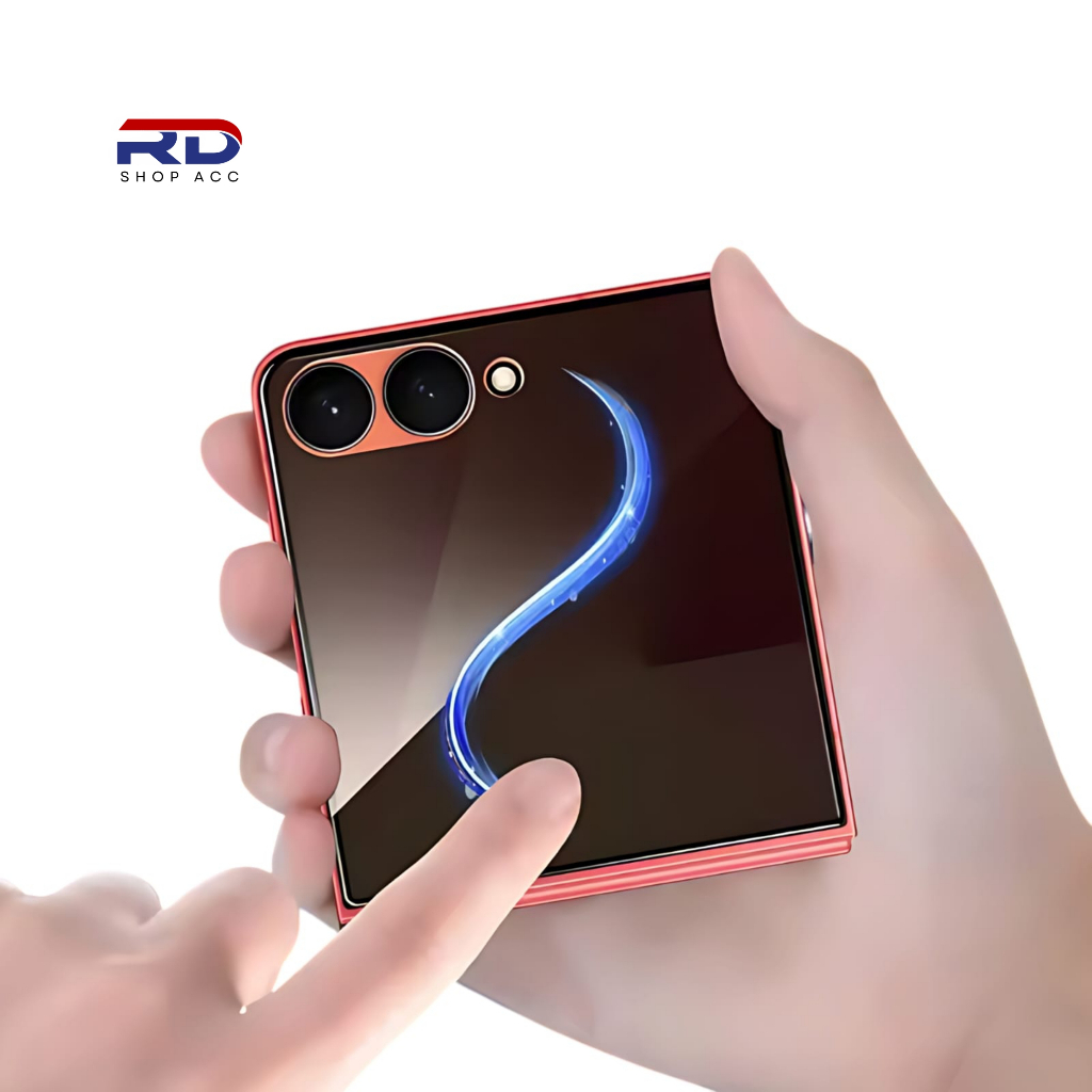 LAYAR RD SHOP ACC กระจกนิรภัย Spy สําหรับ Samsung Galaxy Z Flip 7 5G HD พื้นผิว Anti-Scratch Glass ค